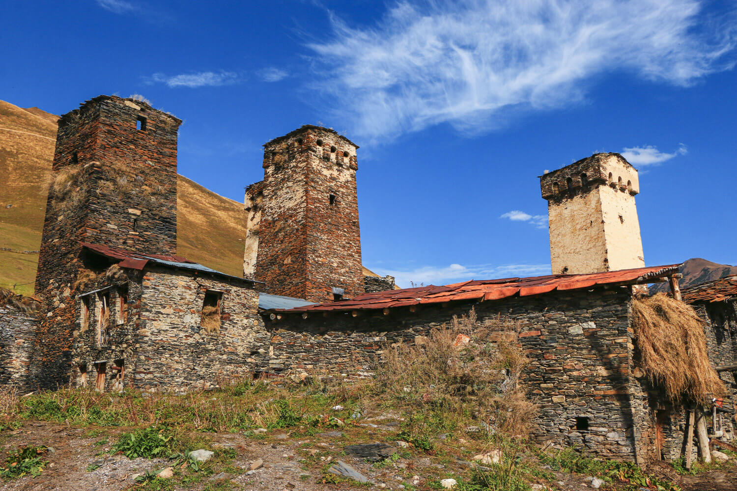 tours médiévales village svanetie georgie