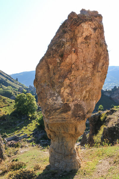 grande cheminée de fées, piton karstique Goris Arménie