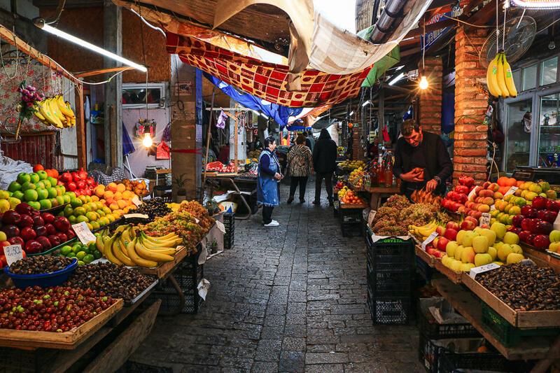 marché couvert de kutaisi