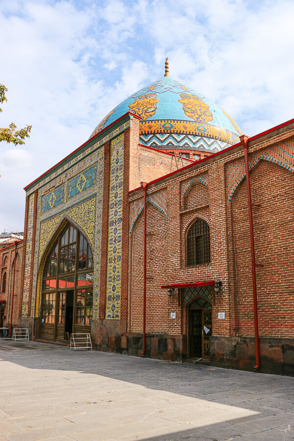 visite mosquée bleue Erevan voyage Arménie