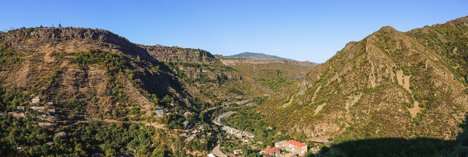 panorama sur le debed canyon randonnée Armenie