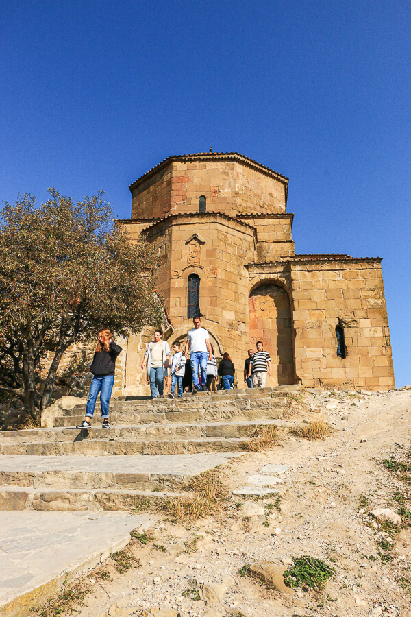 visite du monastère de Jvari Géorgie