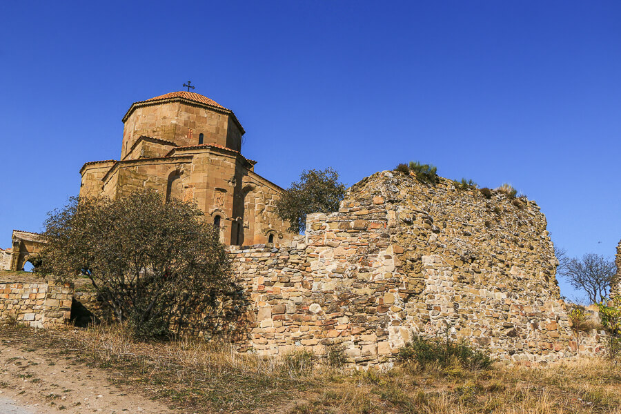 monastère de Jvari et ses fortifications Géorgie
