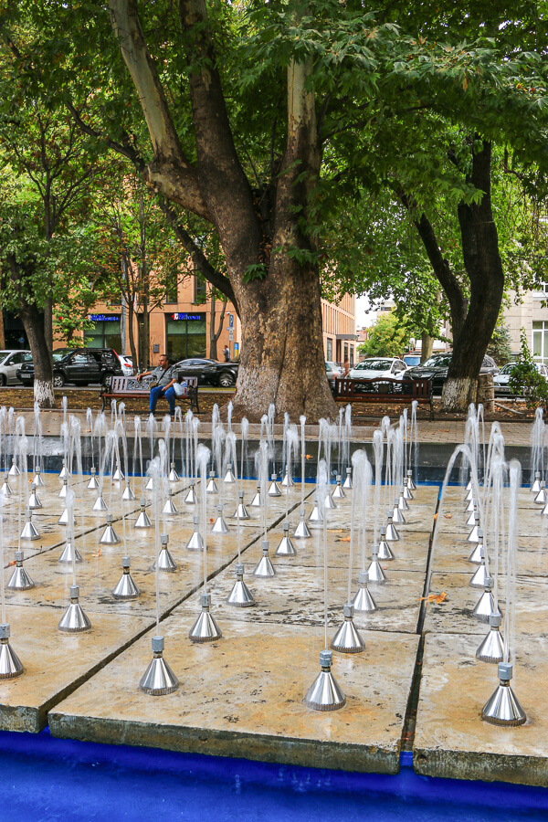 fontaines dans Erevan