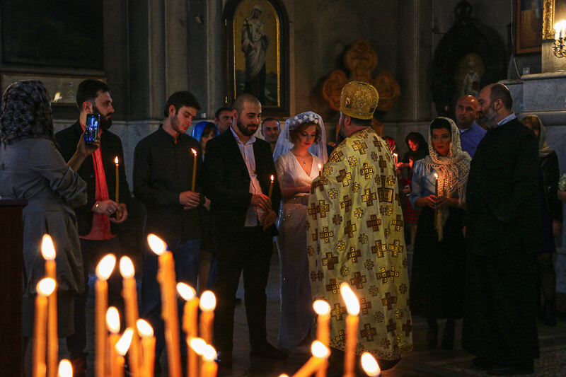mariage géorgien tbilissi