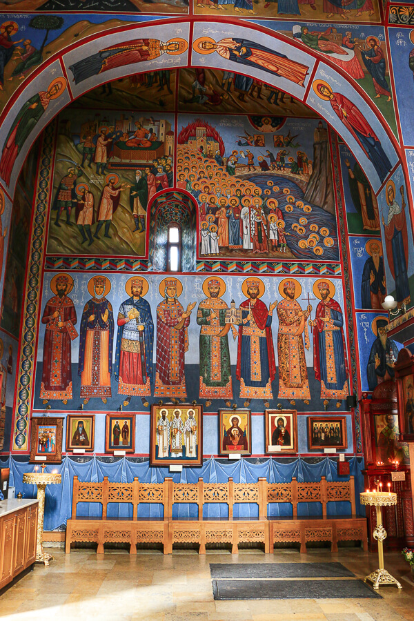 monastère Lurji Blue Monastery quartier Vera Tbilissi