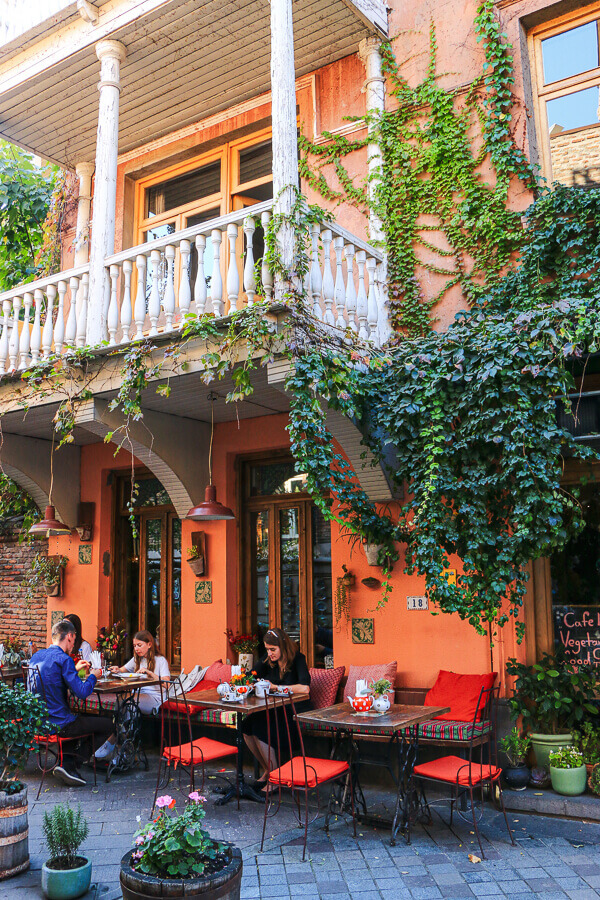 terrasse Kafe Leila Tbilissi