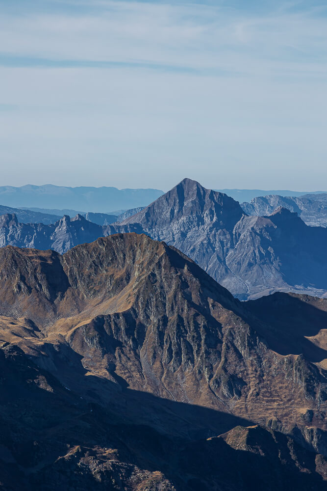 vue mont charvin aravis depuis grand mont beaufortain