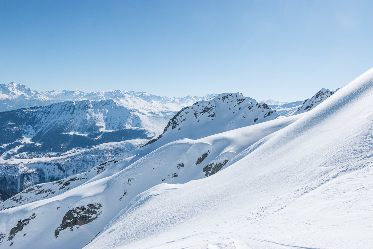 ski de randonnée itinéraires dans les alpes