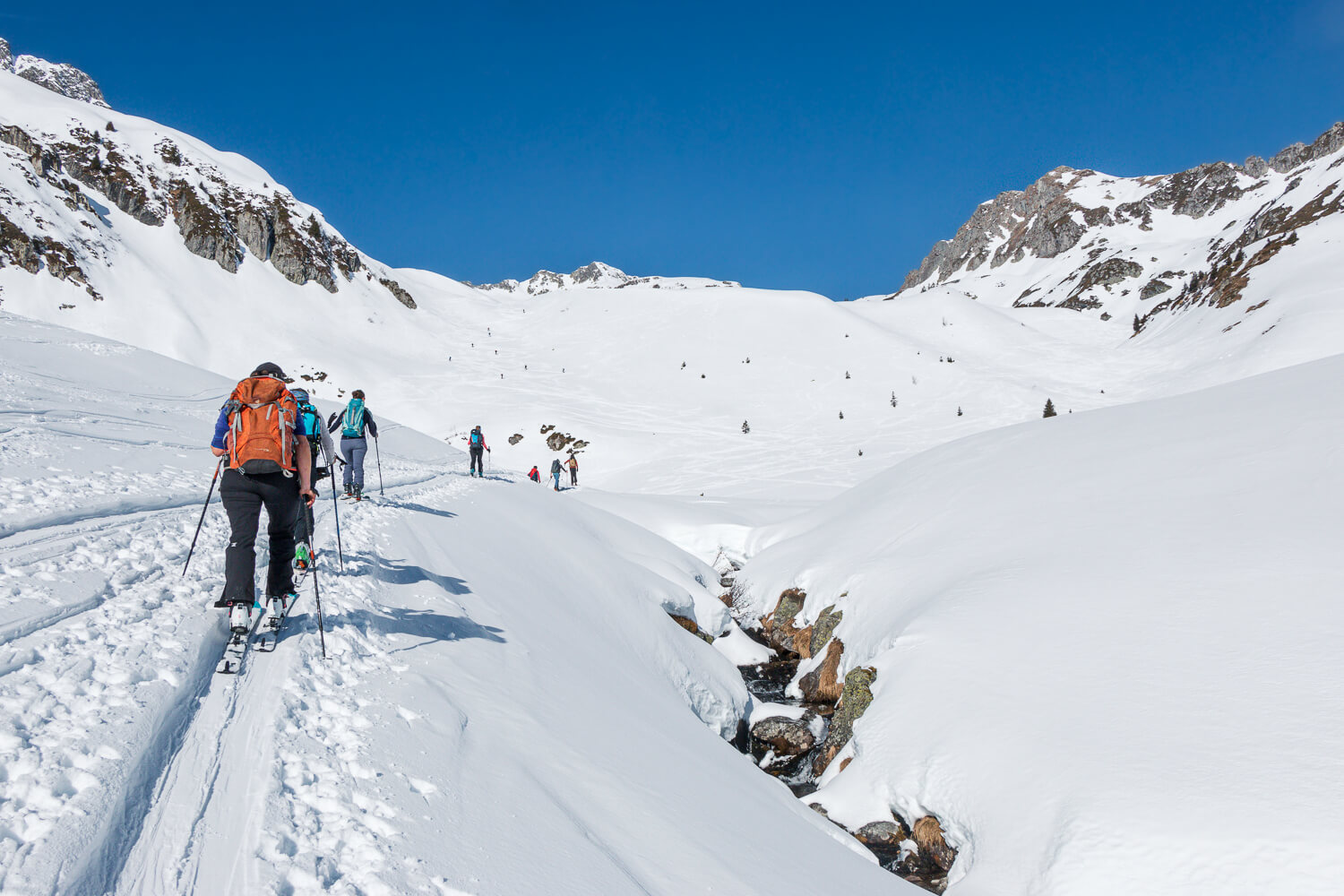 itinéraire ski de rando alpes du nord