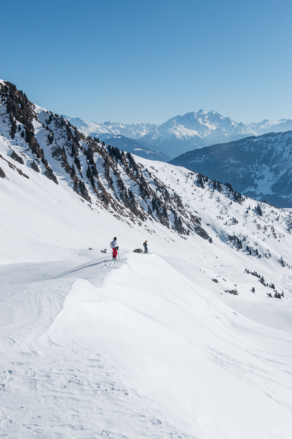 ascension ski de rando massif de la Lauzière